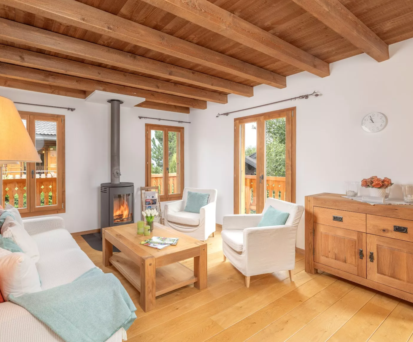 Chalet Papin - Wohnzimmer