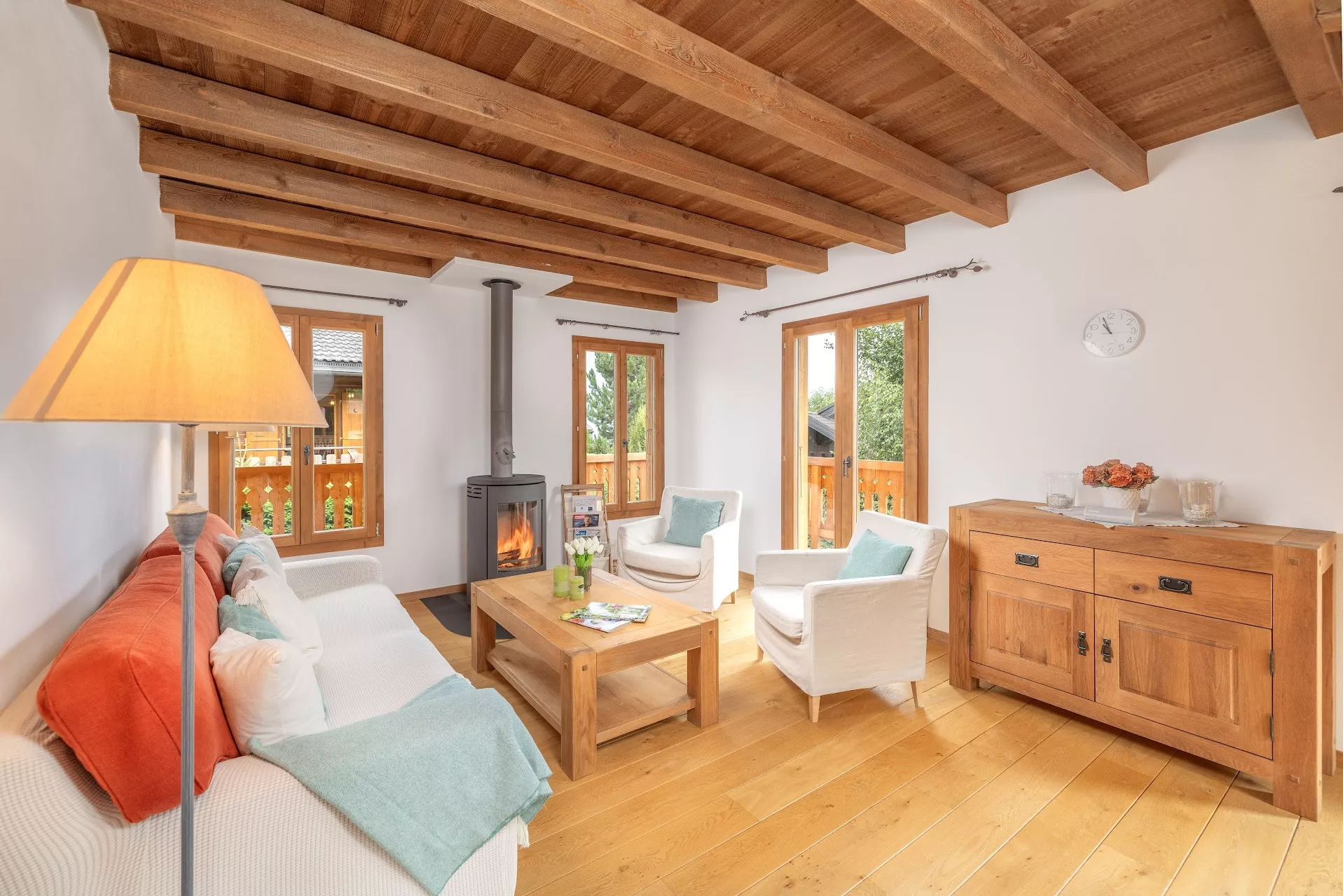 Chalet Papin - Wohnzimmer